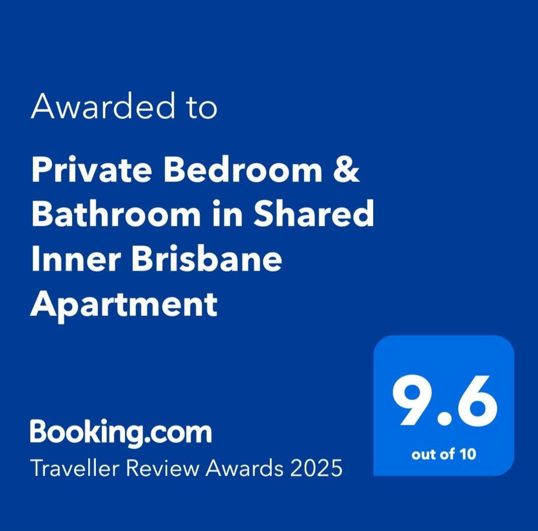 Private Bedroom & Bathroom In Shared Inner Brisbane Apartment Ngoại thất bức ảnh
